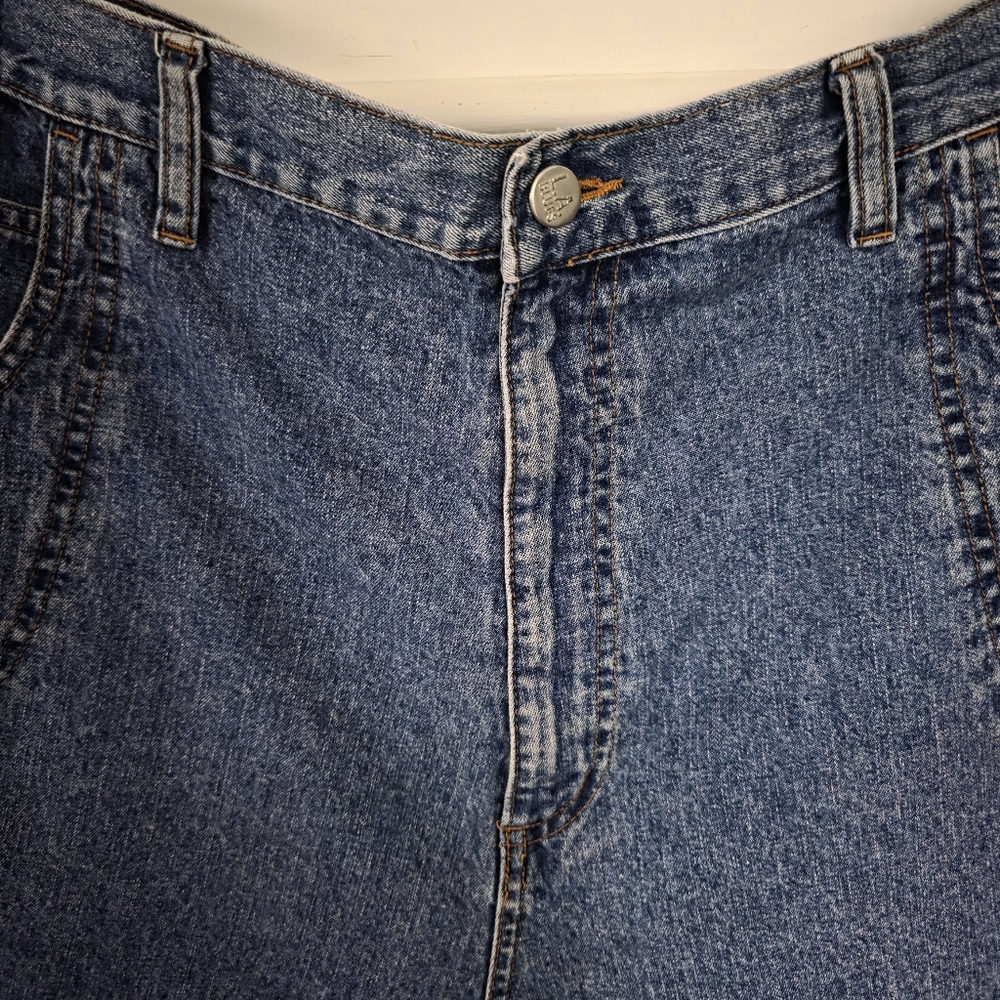 Vintage 42" Waist LA Blues Cotton Denim Shorts Plus Size‎ 26 - Picture 3 of 8